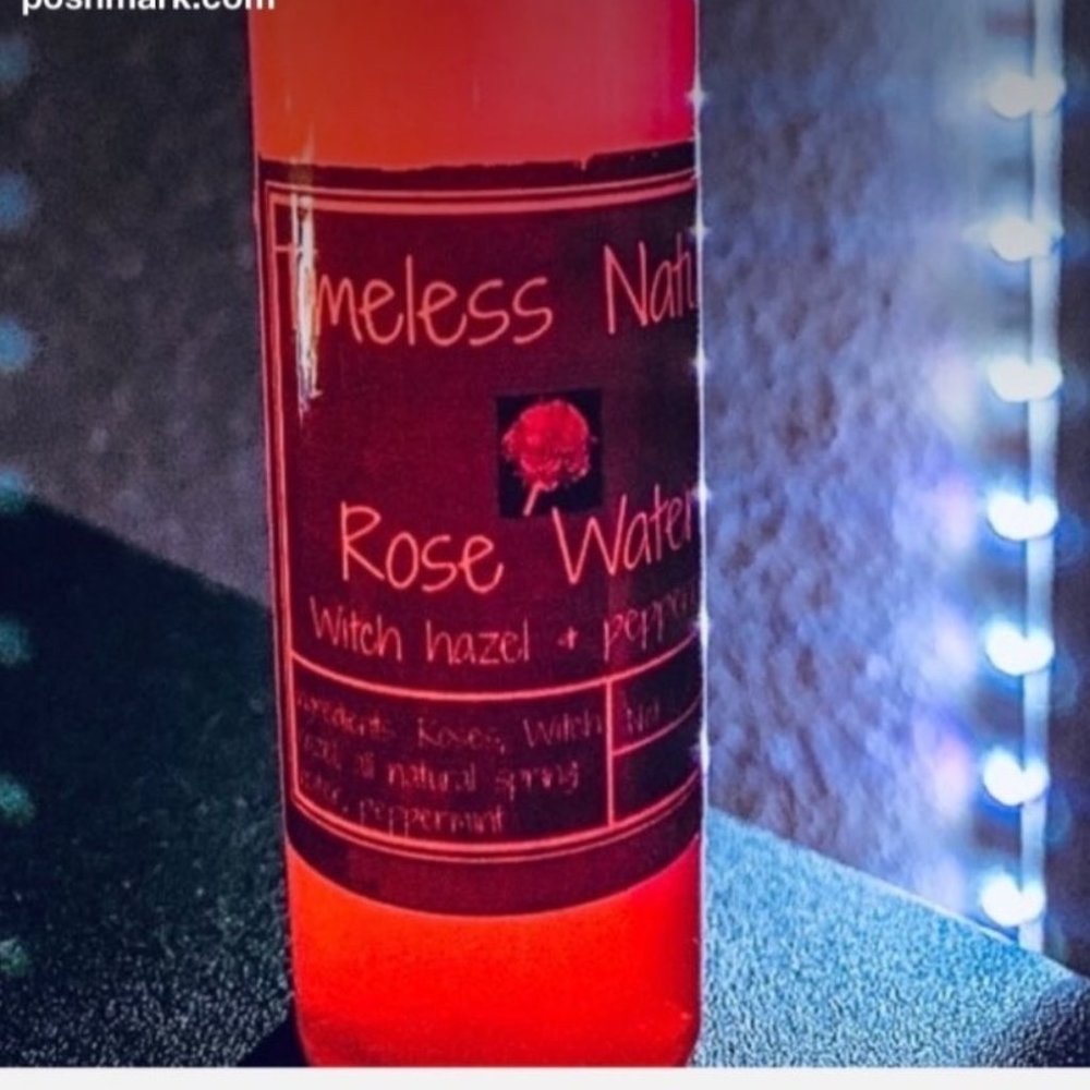 Rose Water w/ Witch Hazel & Peppermint